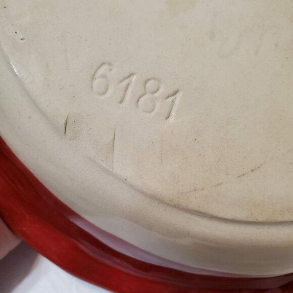 Emile Henry France Cranberry Red Pie Plate, Ceramic Crimped Edge Baking Dish - Picture 8 of 9